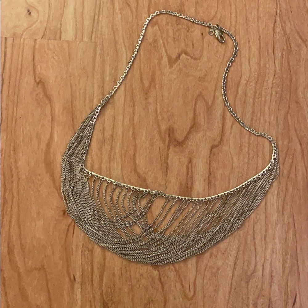Beautiful Multi Thread Silver Necklace ✨💕 - Picture 2 of 2
